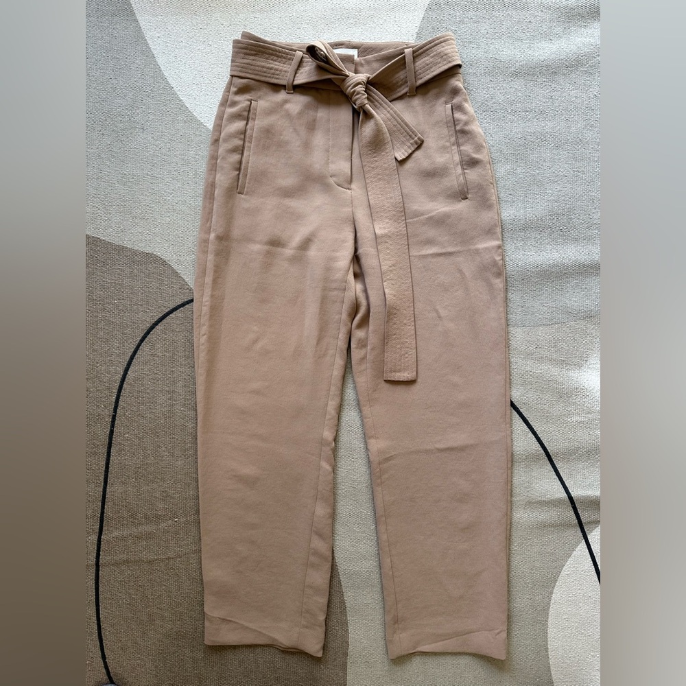 Wilfred Tan Belted Pants